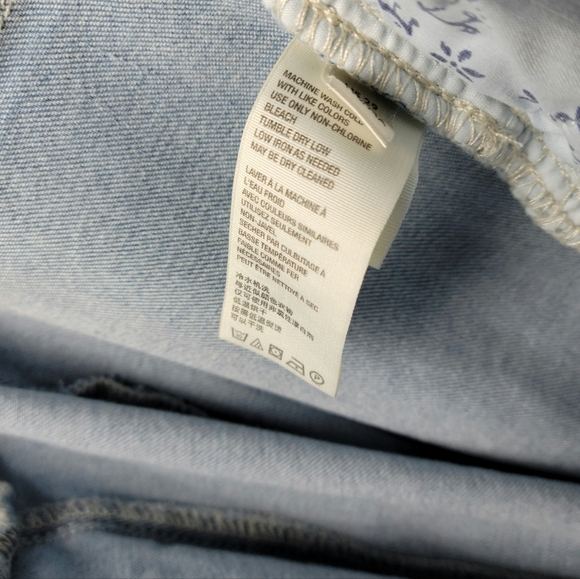 We The Free Free People Crvy High Rise Lace-Up Back Flare Jeans | Size 29 - Picture 6 of 10